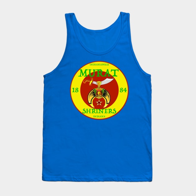 Murat Shriners, est. 1884 Tank Top by EssexArt_ABC